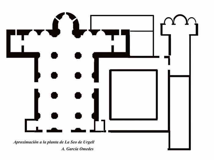 PLANTA DEL CONJUNTO CATEDRALICIO